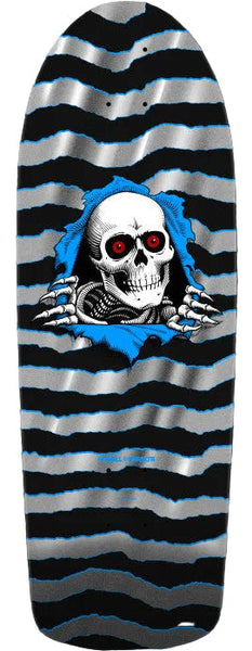 Powell Peralta skateboard deck Ripper O.G. '16' Silver Foil 10"