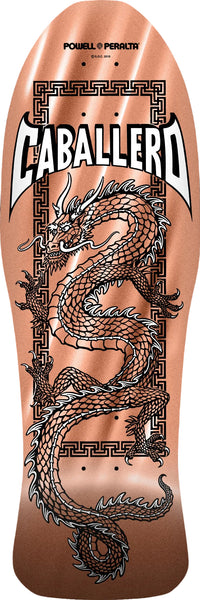 Powell Peralta skateboard deck Steve Caballero Chinese Dragon '24 Copper Foil 10.05"