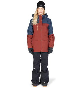 DC Shoes Womens Liberate Technical Snow Jacket Medium Navy 70% off