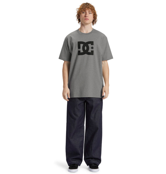DC Star Men's T-Shirt Heather Grey ADYZT05373-KNFH