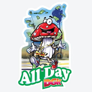 DGK Sticker Fun Guy 3" x 4"