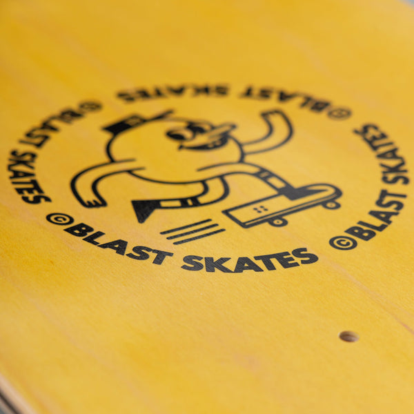 Blast Skates skateboard deck The D.I.Y 10"