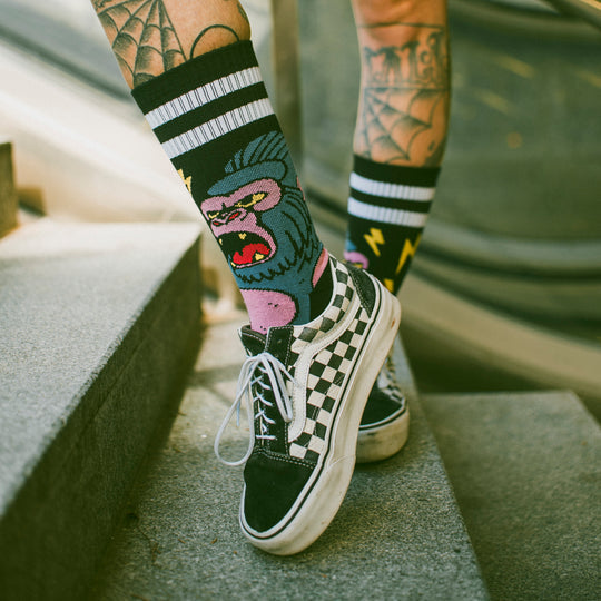 American Socks Jungle King Mid High One Size
