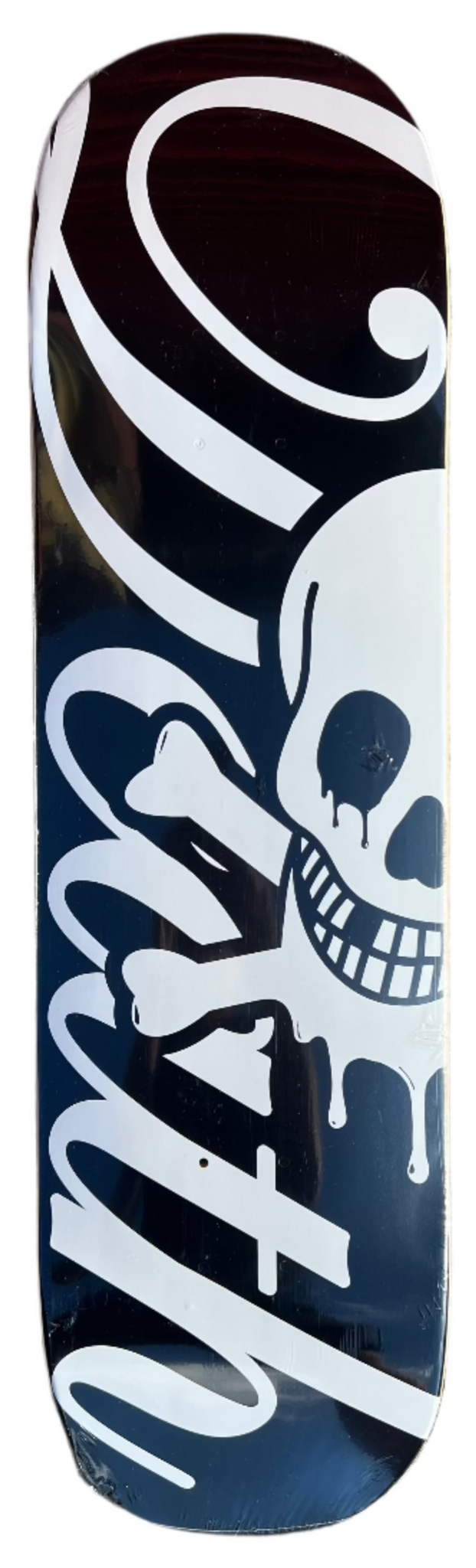 Death Skateboards ‘Script’ Popsicle2 Black/White 8.50″