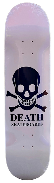 Death skateboard deck White OG Skull 8.1"