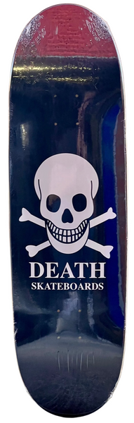 Death skateboard deck Black OG Skull 9.1"
