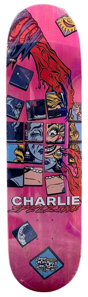 Death skateboard deck Charlie Spelzini Interchangeable 8.25"