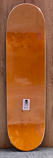 Death skateboard deck Eddie Belvedere Maiden 8.5"