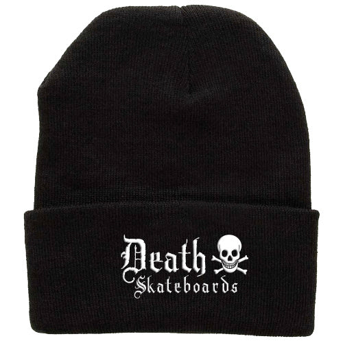 Death skateboards Beanie Old English Black
