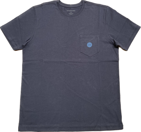 Outerknown Men's Dot Pocket Tee Dark Navy 12152107DNY