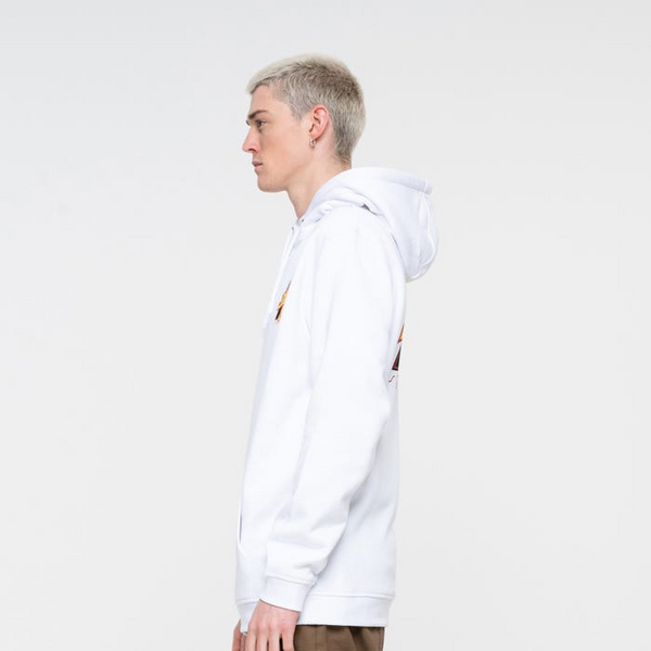 Santa Cruz  Flamed Not A Dot Hood White Sample 50% OFF