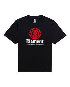 Element Tee shirt Vertical Black