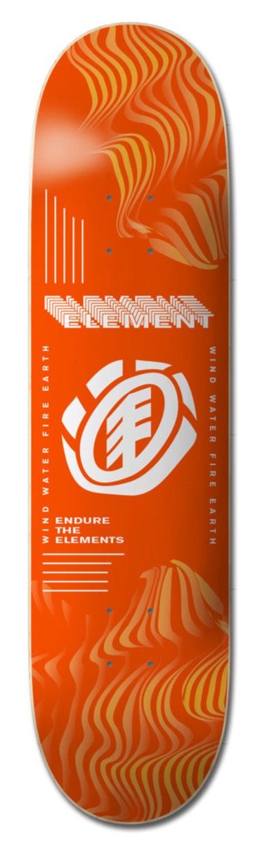 Element skateboard Deck Disconnect Fire 8.38" C4DCE2ELP2