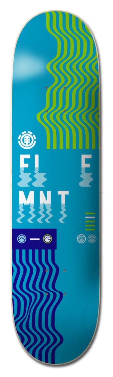 Element skateboard Deck Disconnect Water 8.25" C4DCE1ELP2