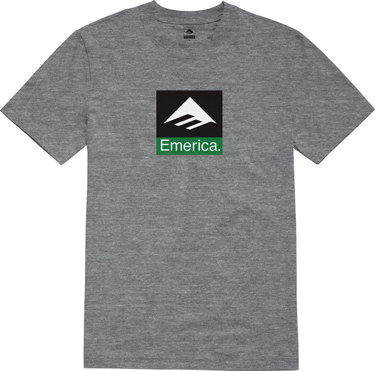 Emerica Classic Combo Tee Charcoal Heather