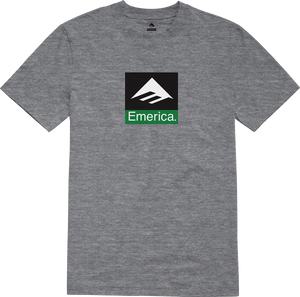 Emerica Classic Combo Tee Charcoal Heather