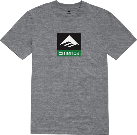 Emerica Classic Combo Tee Charcoal Heather