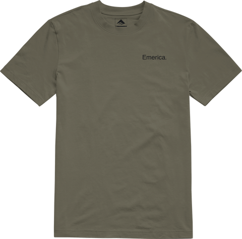 Emerica Mens Lock Up Tee Moss