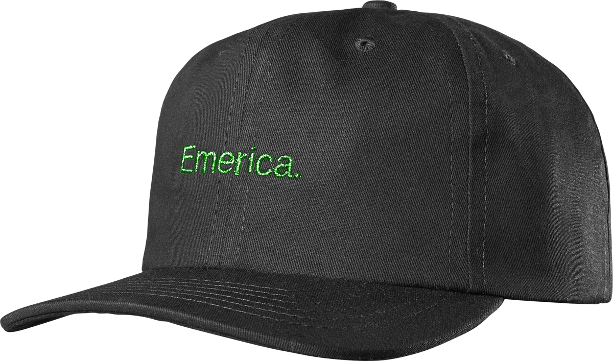 Emerica Pure Gold Dad Hat Black One Size