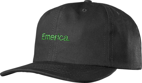 Emerica Pure Gold Dad Hat Black One Size