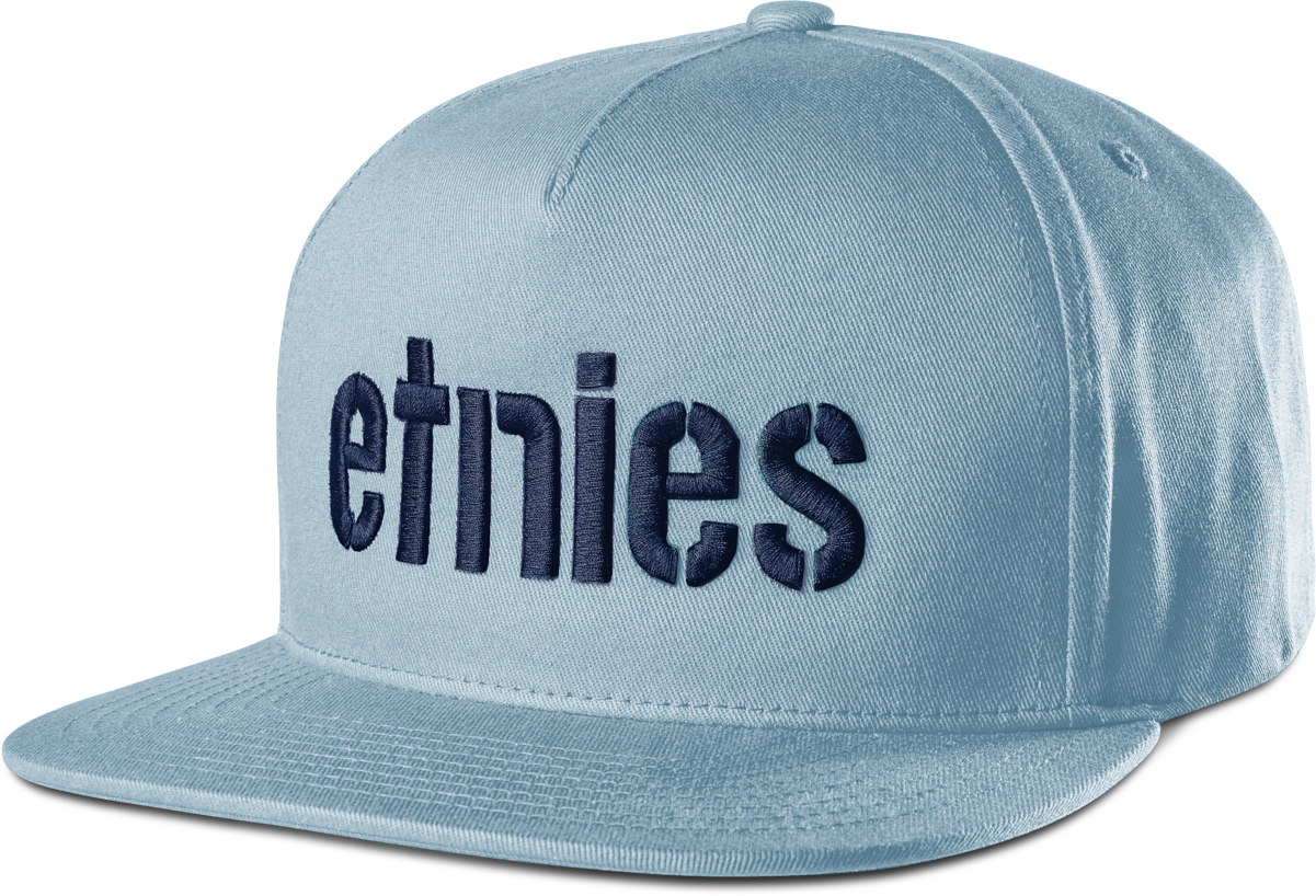 Etnies Corp Snapback Cap Light Blue One Size