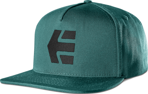 Etnies Icon Snapback Cap Teal One Size