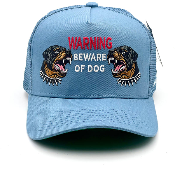 Field Grade trucker cap - BEWARE OF ROTT Blue One size