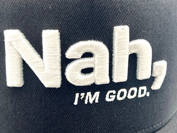 Field Grade trucker cap - I'M GOOD Black One size