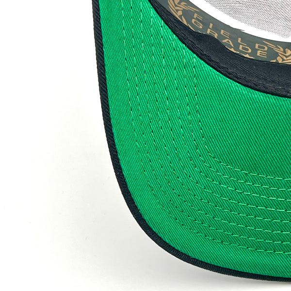 Field Grade trucker cap - NO F*CKS GIVEN Black One size