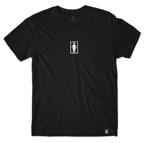 Girl skateboard tee shirt Classic OG Black