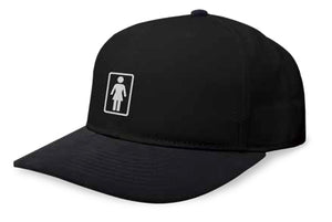 Girl Skateboards Snapback cap MO Classic Black