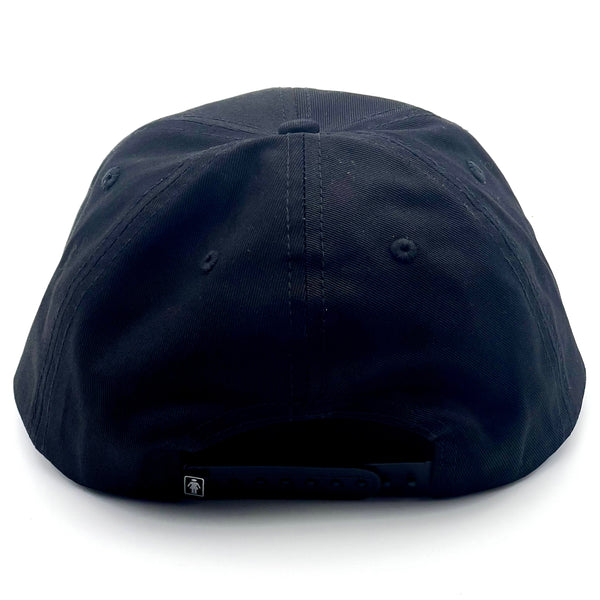 Girl Skateboard x Pac-Man OG Embroidered 6 panel cap Black
