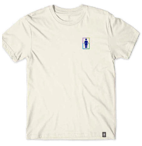 Girl x Hello Kitty tee shirt Stacked OG Cream