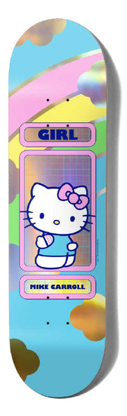 Girl x Hello Kitty skateboard deck (Blind bag) Rainbow Mike Carroll 8.5"
