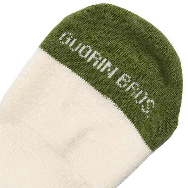 Goorin Get a Grip Eagle Mens Socks Creme/Green