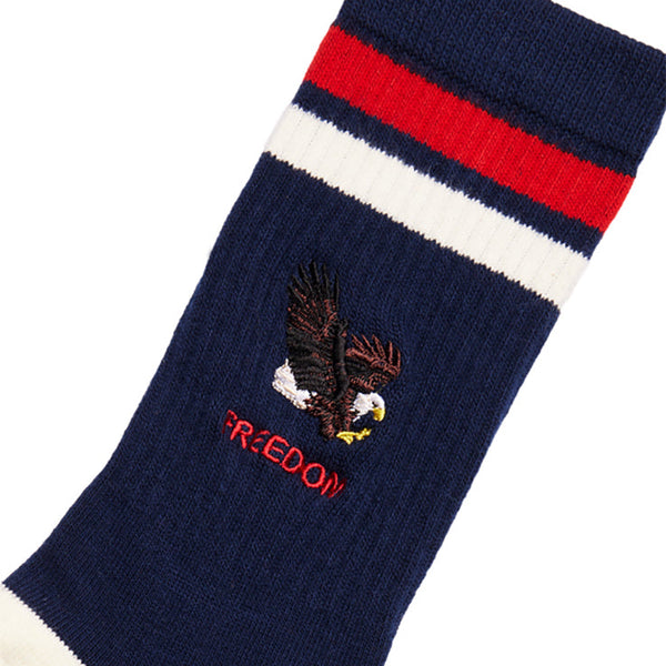 Goorin Get a Grip Eagle Mens Socks Navy