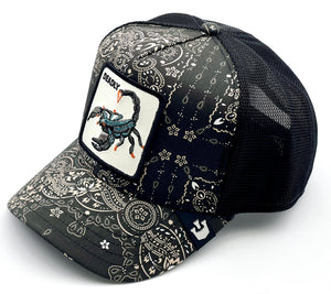 Goorin The Farm Trucker cap collection - Diamonds & Pearls Paisley 1011143 One Size