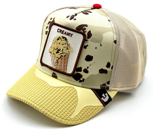 Goorin The Farm trucker cap - Cookies N' Cream 1011573 Limited One Size