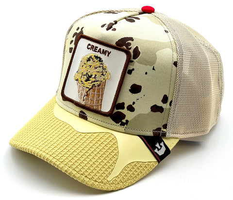 Goorin The Farm trucker cap - Cookies N' Cream 1011573 Limited One Size