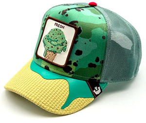 Goorin The Farm trucker cap - Mint Chocolate Chip Limited 1011572 One Size
