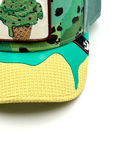 Goorin The Farm trucker cap - Mint Chocolate Chip Limited 1011572 One Size