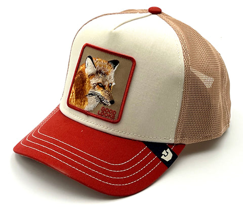 Goorin The Farm trucker cap - Tricolor Fox (Good Looks) 1012345 One Size