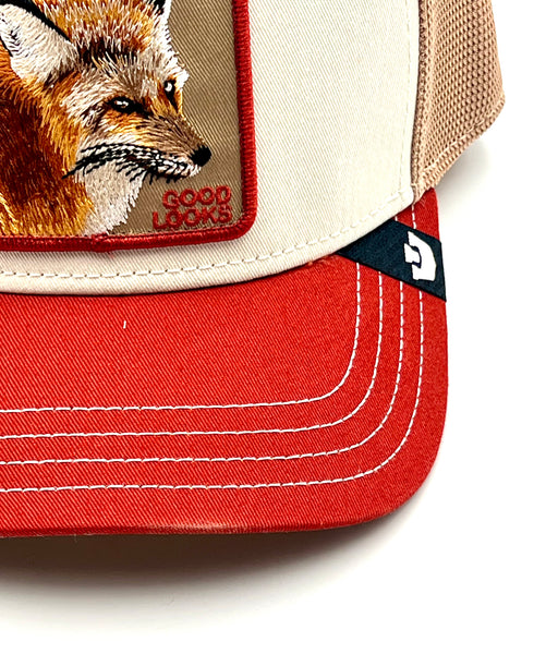 Goorin The Farm trucker cap - Tricolor Fox (Good Looks) 1012345 One Size