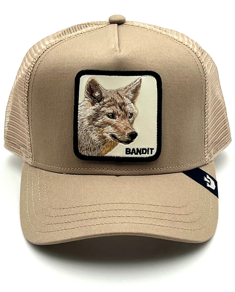 Goorin The Farm trucker cap collection Eco Brutalism - The Bandit Coyote 1011756 One Size