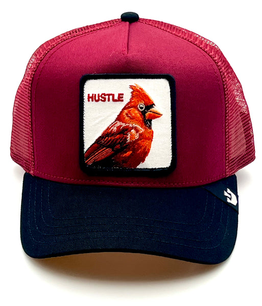 Goorin The Farm trucker cap collection Fan - Cardinal Fan (Hustle) 1011990 One Size