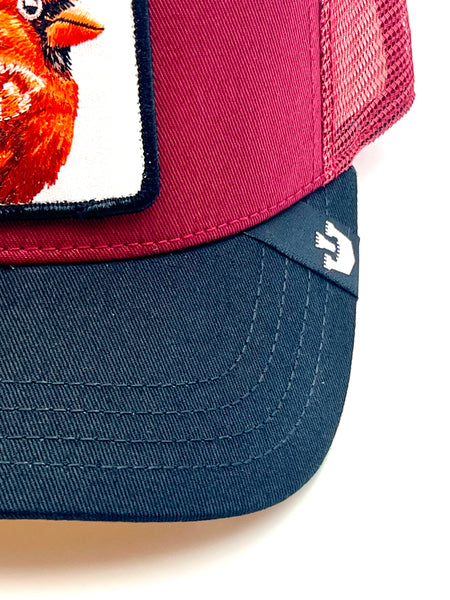 Goorin The Farm trucker cap collection Fan - Cardinal Fan (Hustle) 1011990 One Size