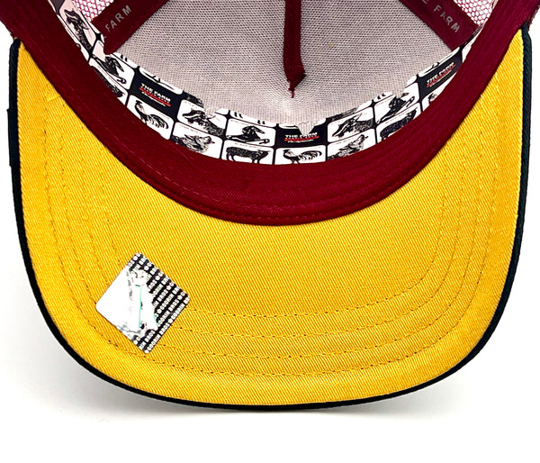 Goorin The Farm trucker cap collection Fan - Cardinal Fan (Hustle) 1011990 One Size