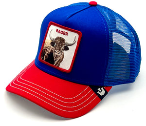 Goorin The Farm trucker cap collection Fan - The Rager Bison (Buffalo) 1011987 One Size