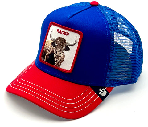 Goorin The Farm trucker cap collection Fan - The Rager Bison (Buffalo) 1011987 One Size