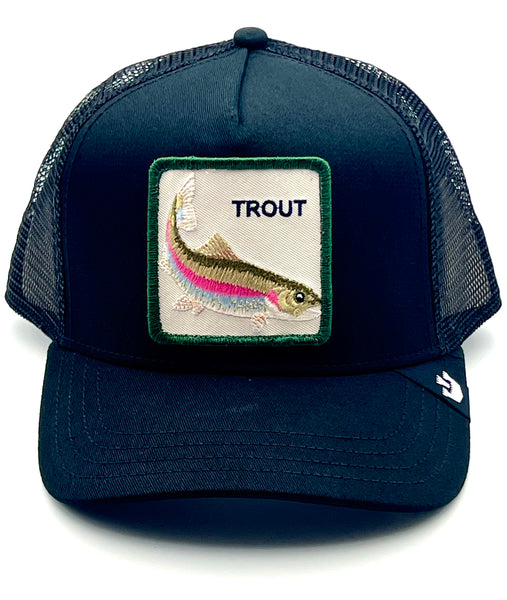 Goorin The Farm trucker cap collection Global Core - The Trout Fish 1011775 One Size